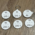 BSL Learner Badge: British Sign Language level 1 2 3 4 5 6 ,