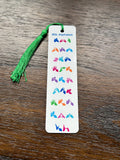 BSL bookmark, bsl Alphabet Bookmark: British Sign Language Learner Gift, bsl teacher gift, bsl learner gift