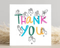 BSL Thank You Card: British Sign Language, teacher thank you, thank you friend, deaf aware