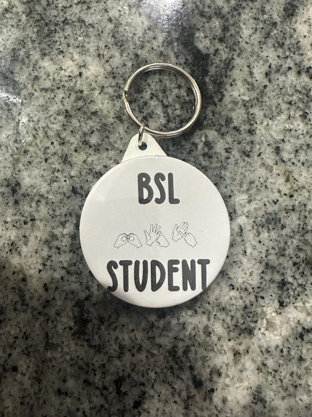 BSL Learner Badge: British Sign Language level 1 2 3 4 5 6 ,