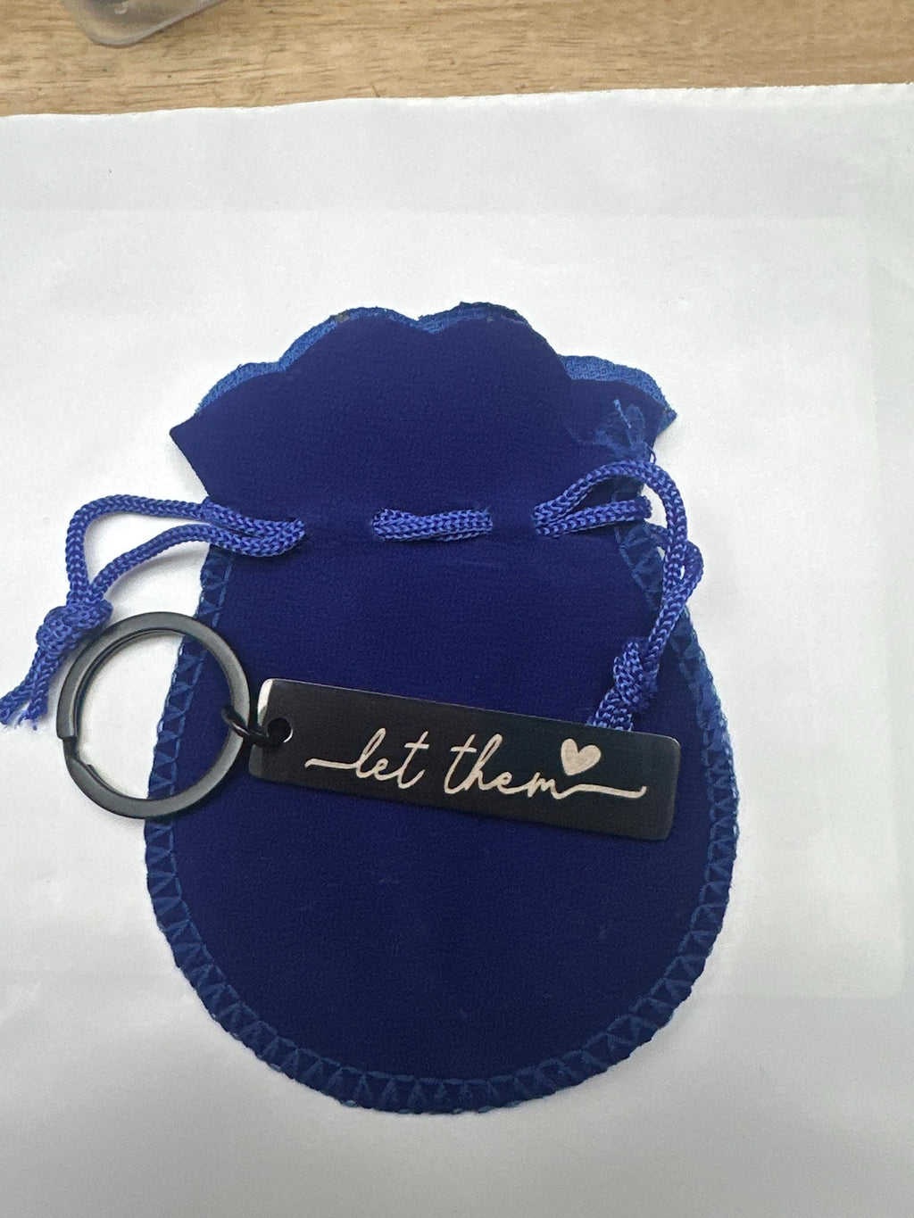 Let them keyring, bestie gift, friend, gift for daughter , let them theory, motivational gift