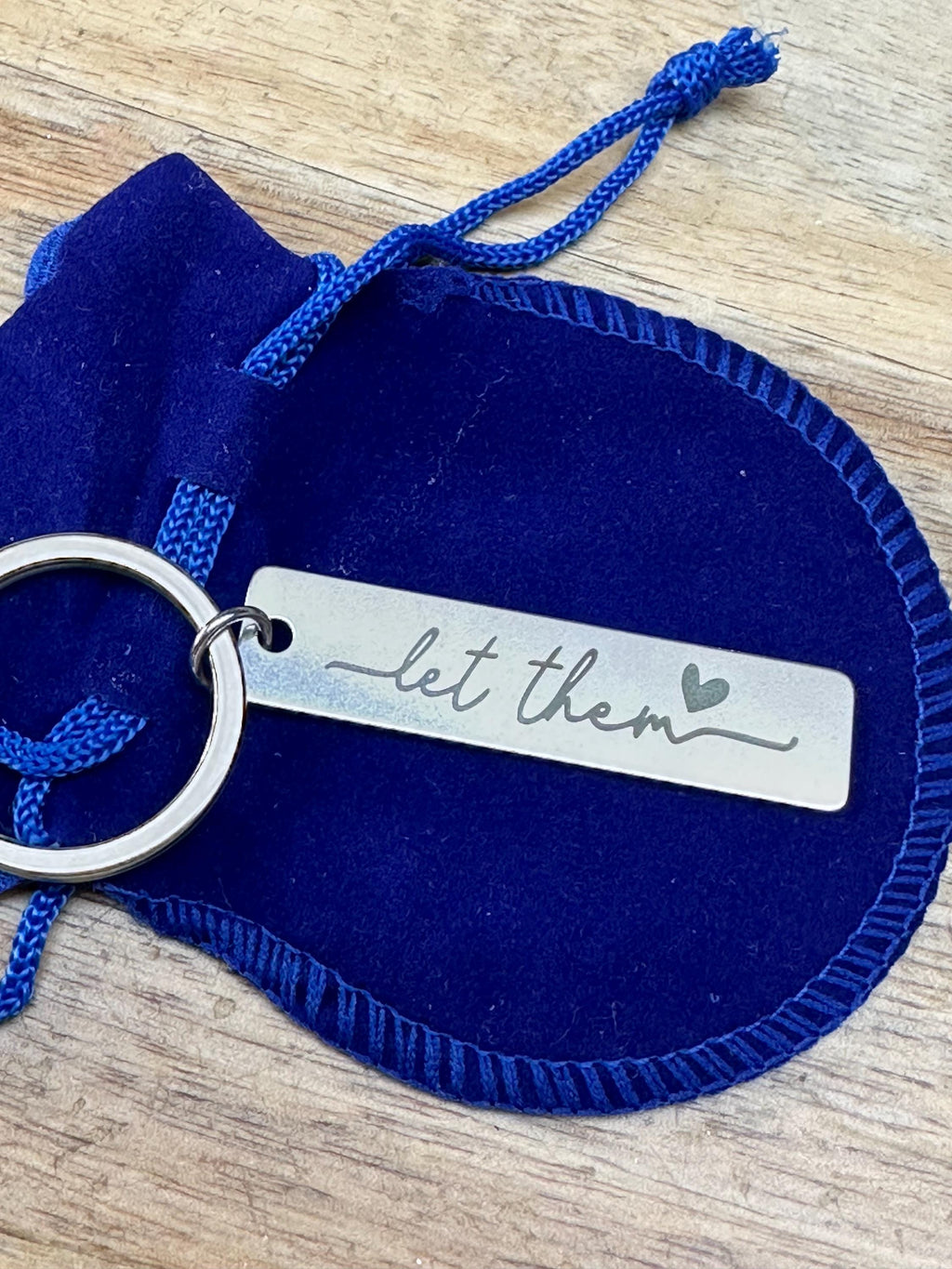 Let them keyring, bestie gift, friend, gift for daughter , let them theory, motivational gift